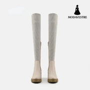 High Heel Springy Thigh Boot Women