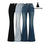 High waisted slim fit leg enhancing pants for children