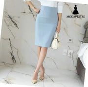 Hip Skirt Professional Skirt Sky Blue / 2XL