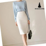 Hip Skirt Professional Skirt White / 2XL