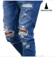 Hole men’’s jeans