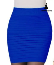 In summer the new style is thin candy big bag hip skirt A skirt skirt skirt skirt and skirt. Royal Blue