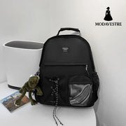 Ins Cool High School College Student Trend Brand Backpack Girl Casual Large Capacity Backpack Junior High School Bag