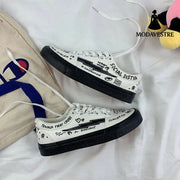 Japanese Little White Shoes Women’s Spring Canvas Shoes