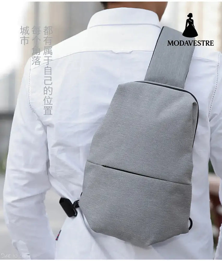 Kaka Chest Bag Men’s And Women’s Casual Sports One-Shoulder Messenger Bag Multi-Functional Outdoor Running Sports