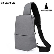 Kaka Chest Bag Men’s And Women’s Casual Sports One-Shoulder Messenger Bag Multi-Functional Outdoor Running Sports