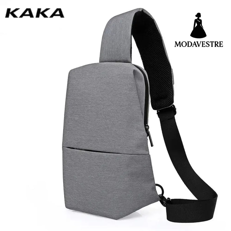 Kaka Chest Bag Men’s And Women’s Casual Sports One-Shoulder Messenger Bag Multi-Functional Outdoor Running Sports