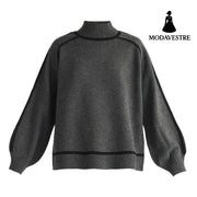 Knitwear Lazy Sweater Street Fashionable Women