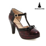 Ladies high heels Red / 34