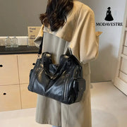 Large capacity tote bag shoulder bag crossbody bag for women