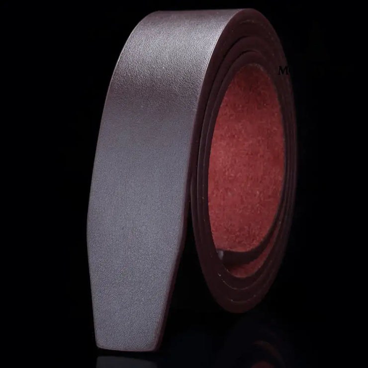 Leather belt for men Coffee