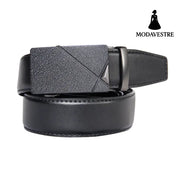 Liyu belt customized new leather belt men Black / 100cm