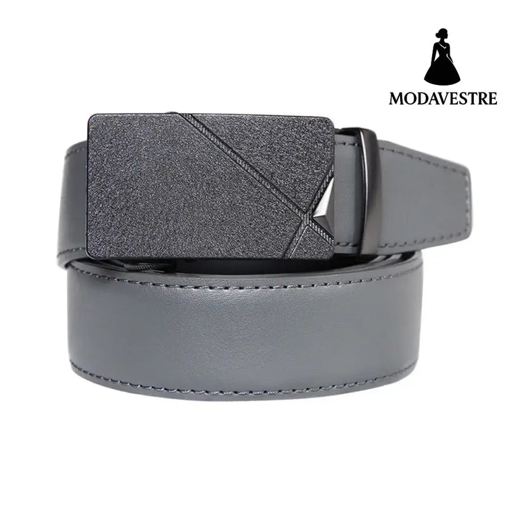 Liyu belt customized new leather belt men Grey / 100cm
