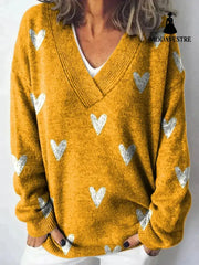 Loose And Lazy Style Soft Glutinous Pullover Women’s Top BJ20055646372 / 3XL Jumper