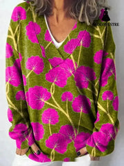 Loose And Lazy Style Soft Glutinous Pullover Women’s Top BJ20055646373 / 3XL Jumper