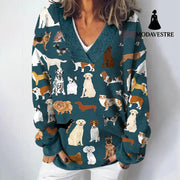 Loose And Lazy Style Soft Glutinous Pullover Women’s Top Jumper