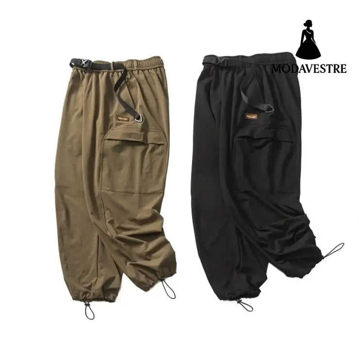 Loose ankle pants for men