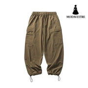 Loose ankle pants for men