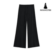 Loose wide leg pants