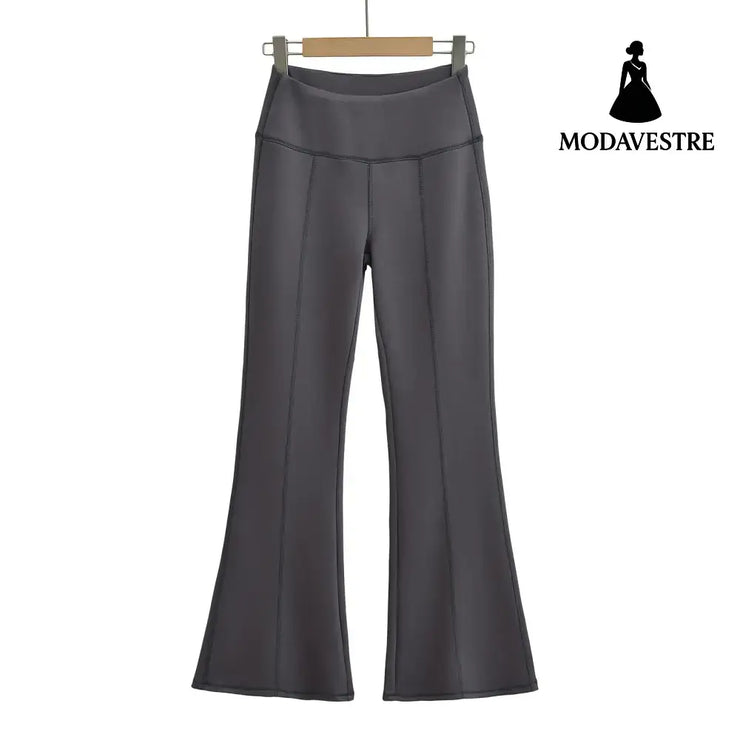Low waist yoga casual pants for women Dark Gray / S