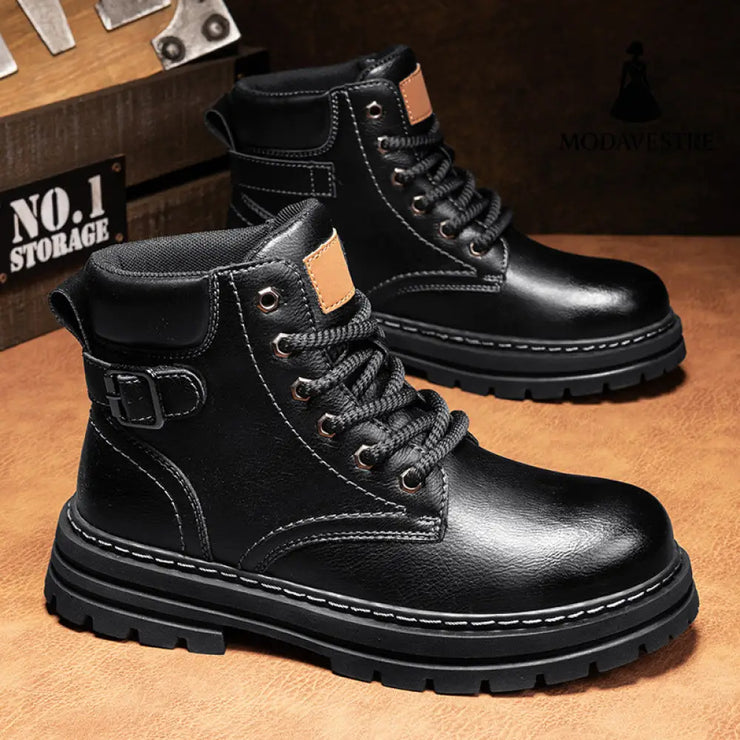 Martin boots autumn and winter retro high top men&
