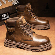 Martin boots autumn and winter retro high top men's workwear boots - MODAVESTRE