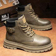 Martin boots autumn and winter retro high top men's workwear boots - MODAVESTRE