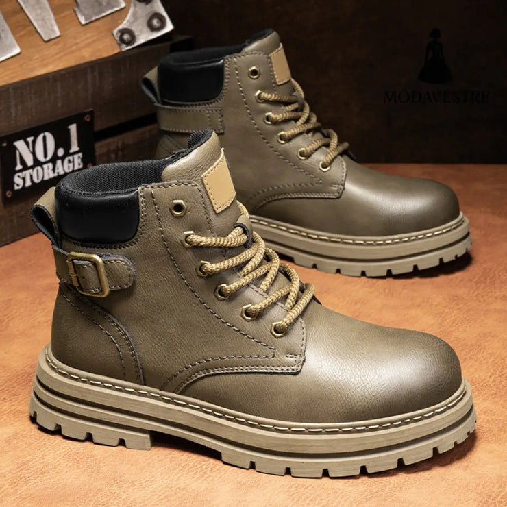 Martin boots autumn and winter retro high top men&