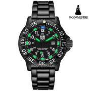 Men Military Watches Green Luminous