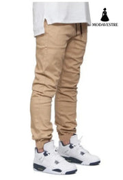 Men's Casual And Comfortable Stretch Joggers - MODAVESTRE