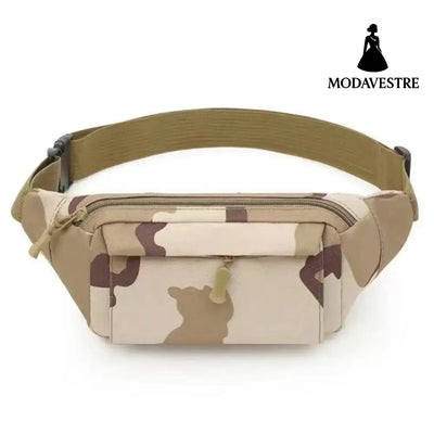 Men’s waist bag mobile phone bag multifunctional sports and leisure men’s bag outdoor camouflage bag