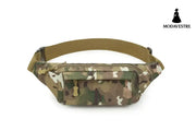 Men’s waist bag mobile phone bag multifunctional sports and leisure men’s bag outdoor camouflage bag Military green