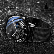 Men’s watch high-end buckle steel watch Accessory
