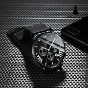 Men’s watch high-end buckle steel watch Accessory