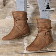 Mid-calf Western Cowboy Boot Women