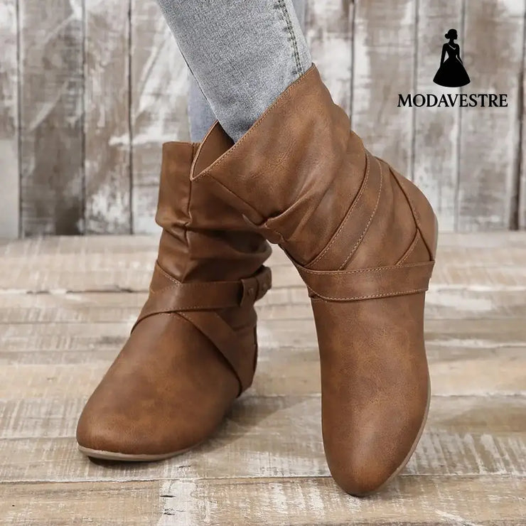 Mid-calf Western Cowboy Boot Women