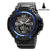 Moment Beauty Sports Electronic Watch Blue