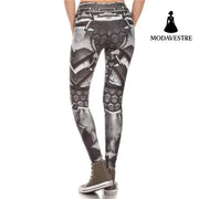 New Arrival Brand Legins COMIC ARMOR LEGGING Printed Women Leggings High Waist Leggins Sexy Slim Women Pants - MODAVESTRE