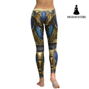New Arrival  Leggings Women Armor Digital Print Sapphire Metal P[lus Size Fitness Leggins Workout Pants Legging - MODAVESTRE