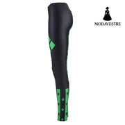 New Arrival Women Leggings Halloween Day Party Clown Cosplay Printed Leggins Pants 3D Digital Fitness Trousers - MODAVESTRE