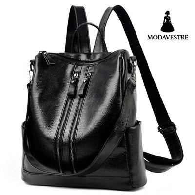 new backpack women s casual fashion handbag bag bag all-match tide Backpack Black