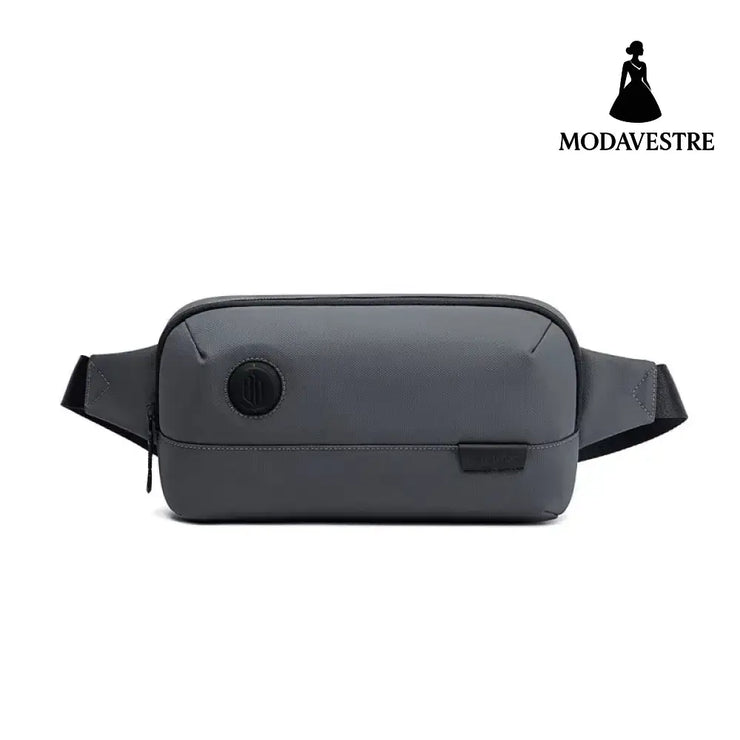 New multifunctional waist bag men’s fashionable crossbody bag simple and lightweight waterproof chest bag