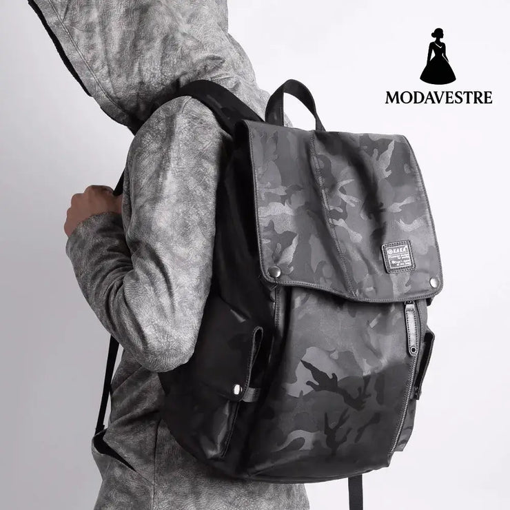 New Trendy Bag Multi-Functional Travel Oxford Backpack Multi-Compartment Storage Backpack Men’s Backpack