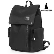 New Trendy Bag Multi-Functional Travel Oxford Backpack Multi-Compartment Storage Backpack Men’s Backpack 2209 Black