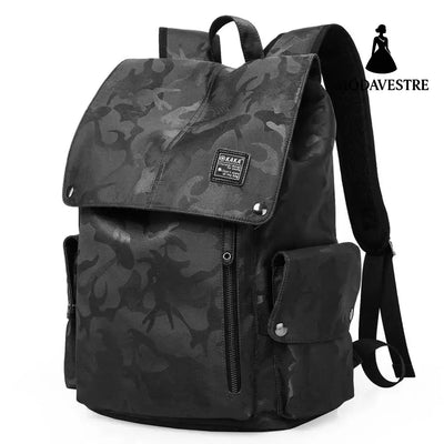 New Trendy Bag Multi-Functional Travel Oxford Backpack Multi-Compartment Storage Backpack Men’s Backpack Camouflage