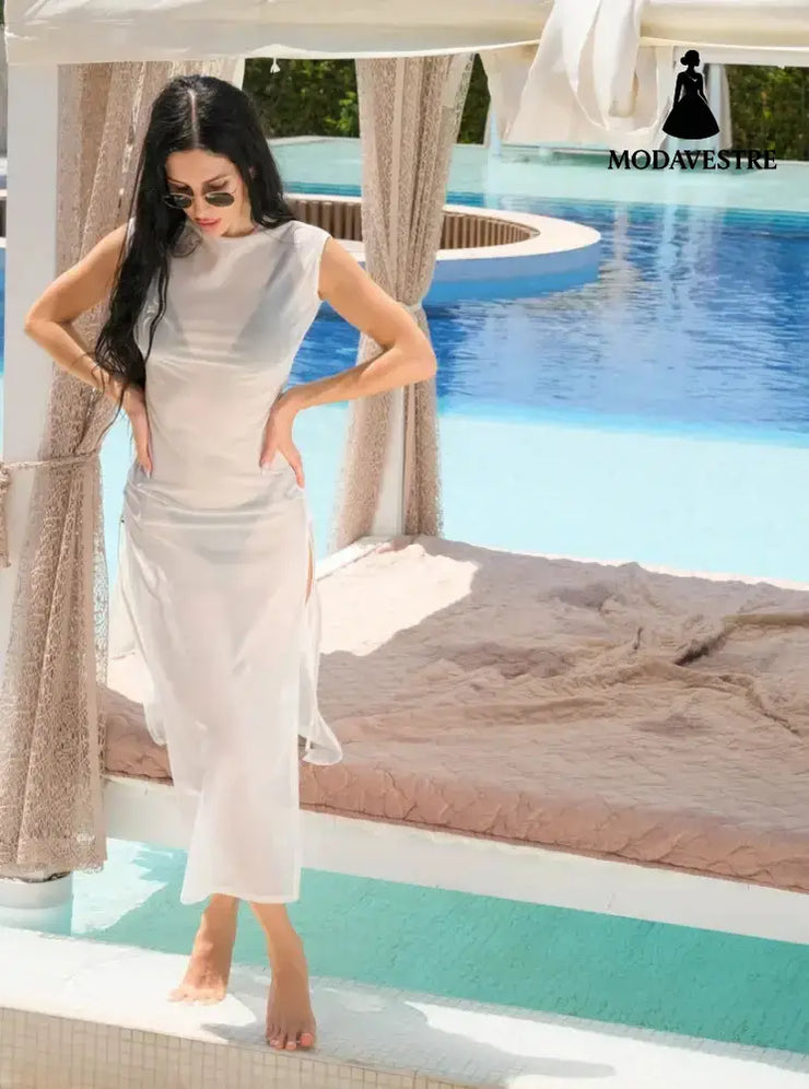 No Sun Marks Breathable Strap Sun-protective Clothing Swimsuit For Women