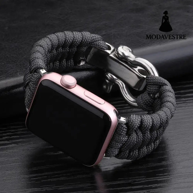 Nylon Sports Braided Steel Buckle Watch Grey / 38to40mm Accessory