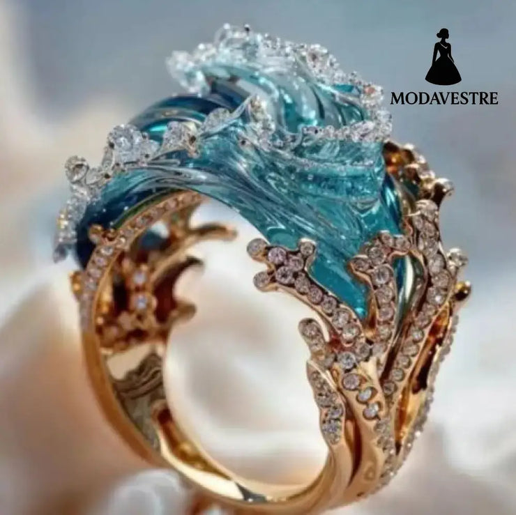 Ocean Theme Adjustable HAILANG Necklace Ring