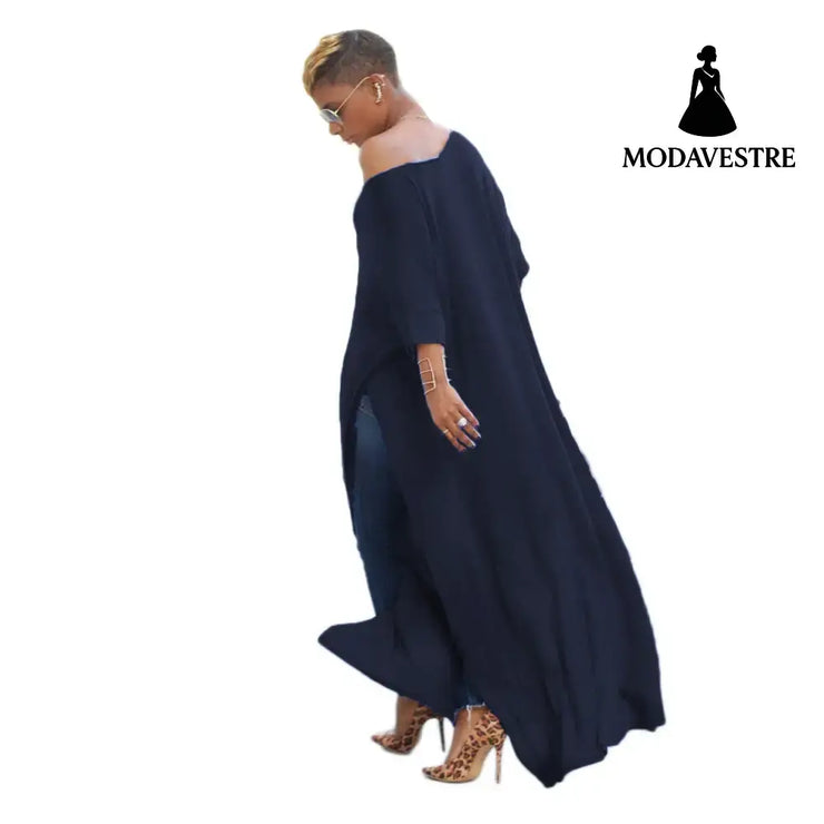 One Shoulder Casual Fall Dresses