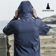 Outdoor sun protection clothing for men and women Dark Blue / L